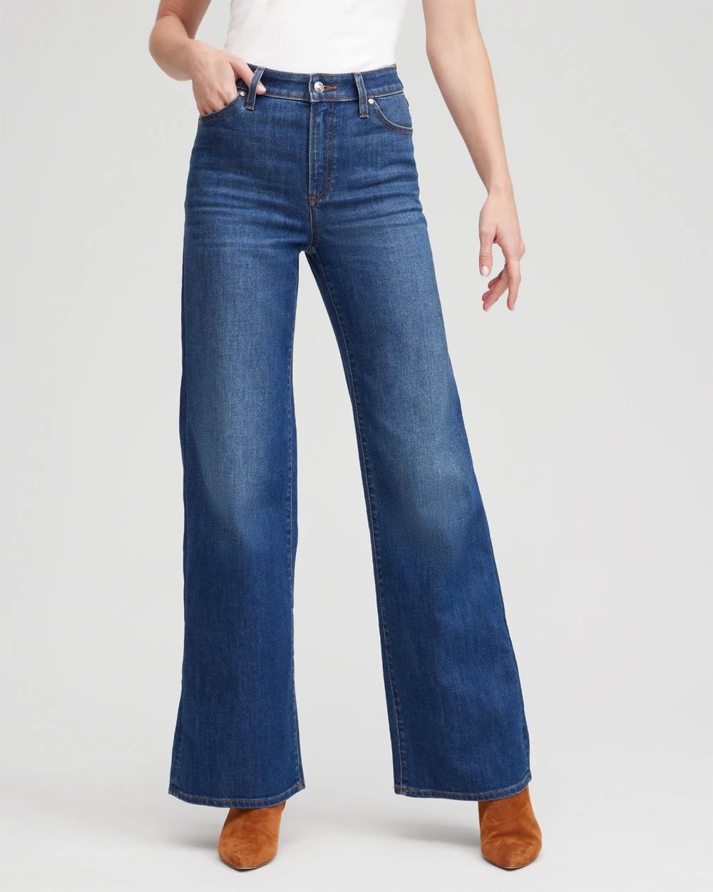 High Rise Wide Leg Jeans | Chico's